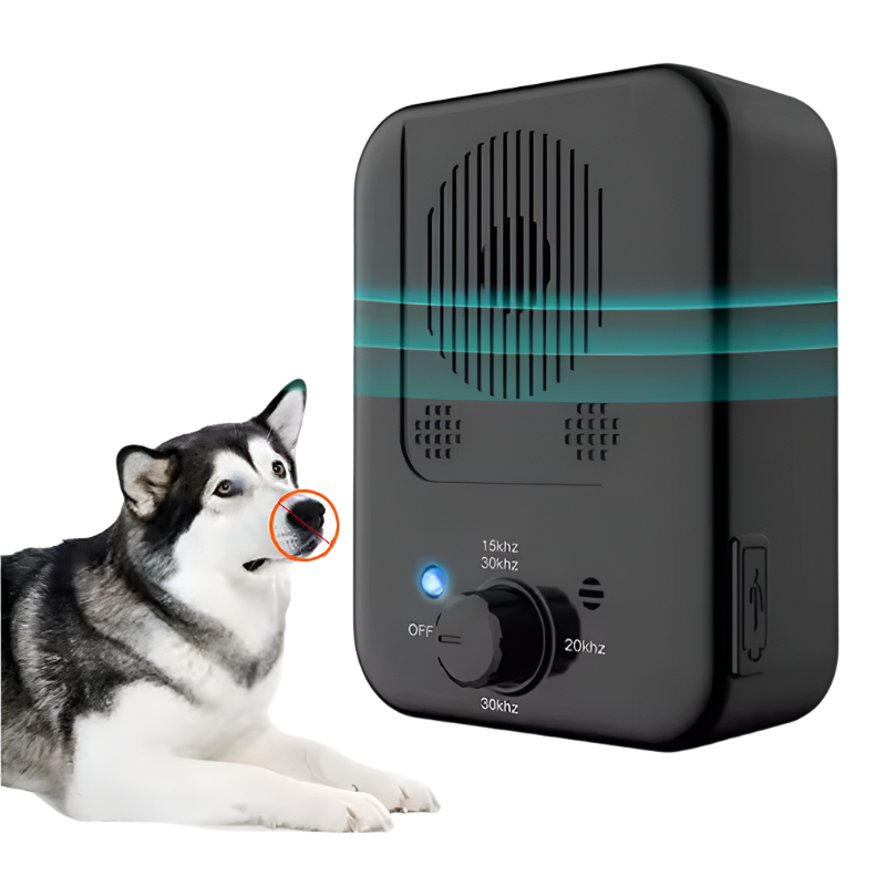 BarkSilence - Dispositif anti-aboiement ultrasonique pour chiens