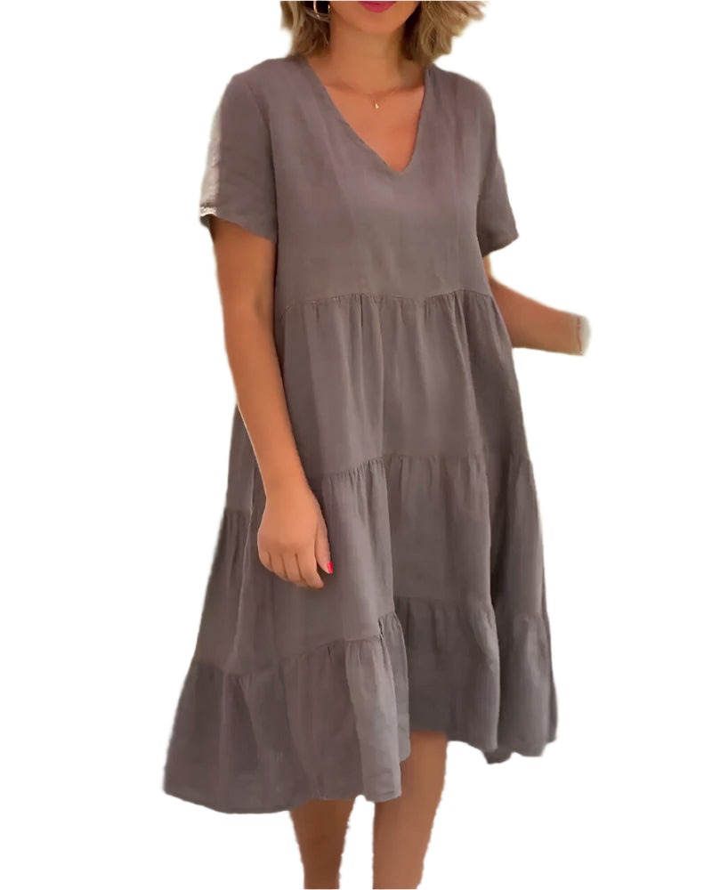 Robe chemise élégante Sofie pour femmes