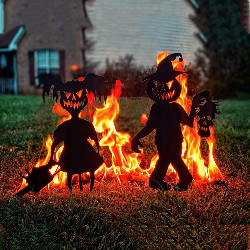 ScareSilhouette Décorations de Jardin Effrayantes