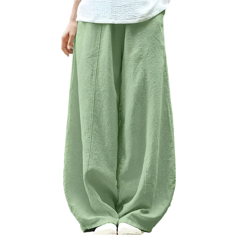 Lina - Pantalons larges décontractés avec poches