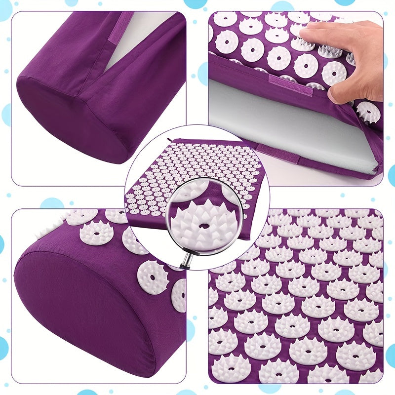 Tapis et Oreiller de Massage par Acupuncture Ultime