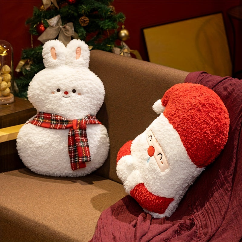 Collection de décorations de jouets en peluche de Noël festive