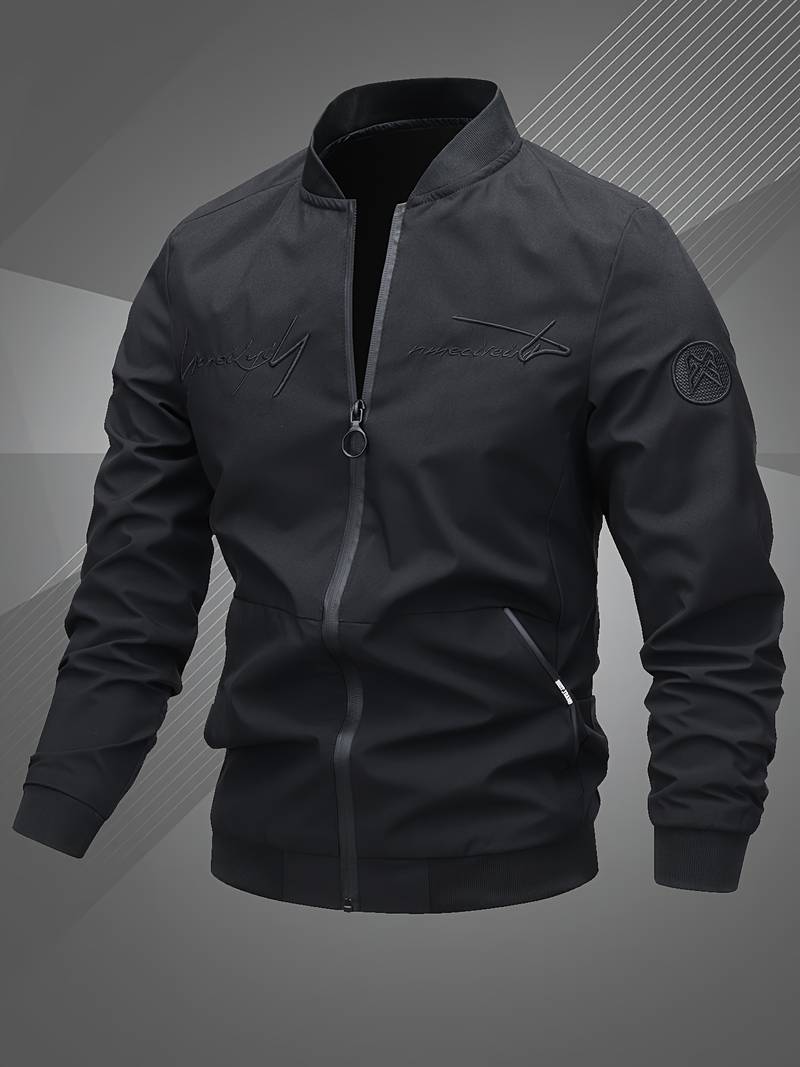 Claus - Veste brodée avec zip et poches