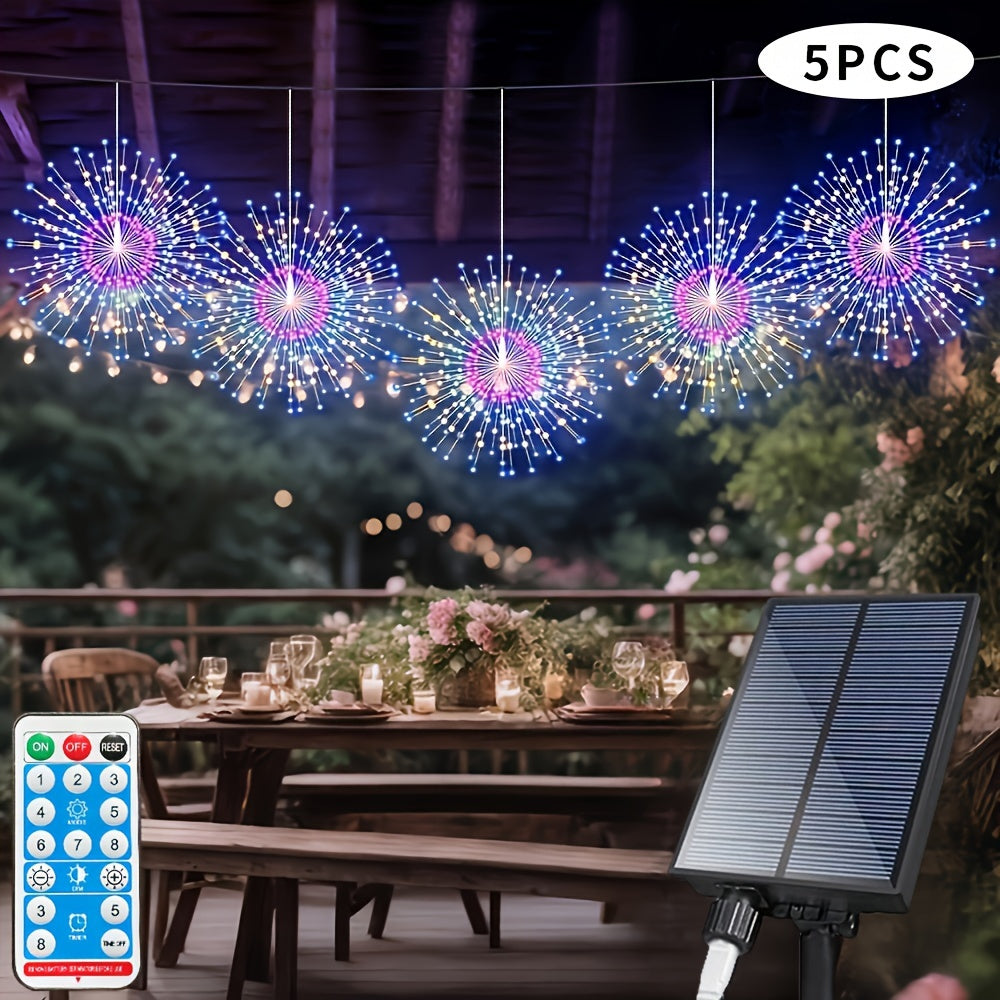 Lumières Sphériques Solaires Décor de Noël Éclatant