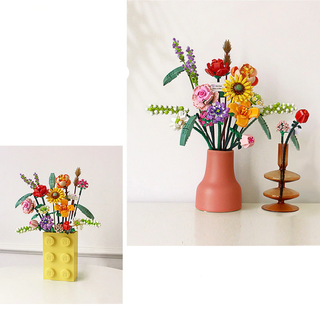 FloraBloom - bouquet de fleurs 3D pour des espaces apaisants