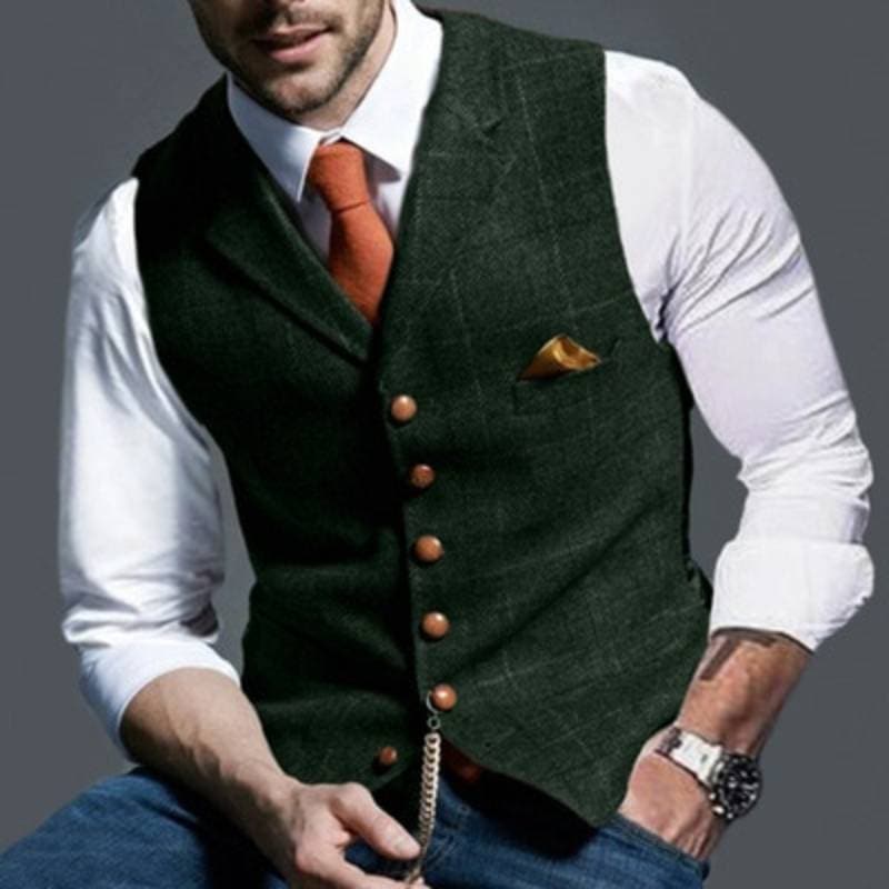 Kenny - Gilet sophistiqué pour hommes