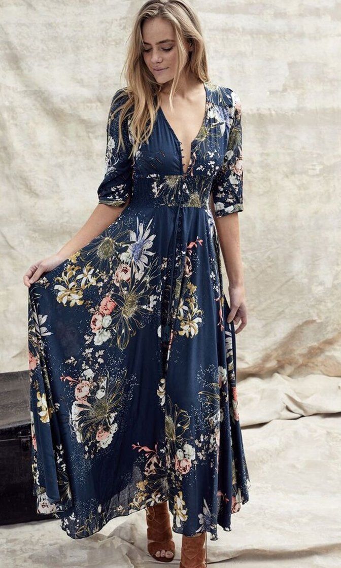 Robe Flæsekjole Isabella avec Fente Avant