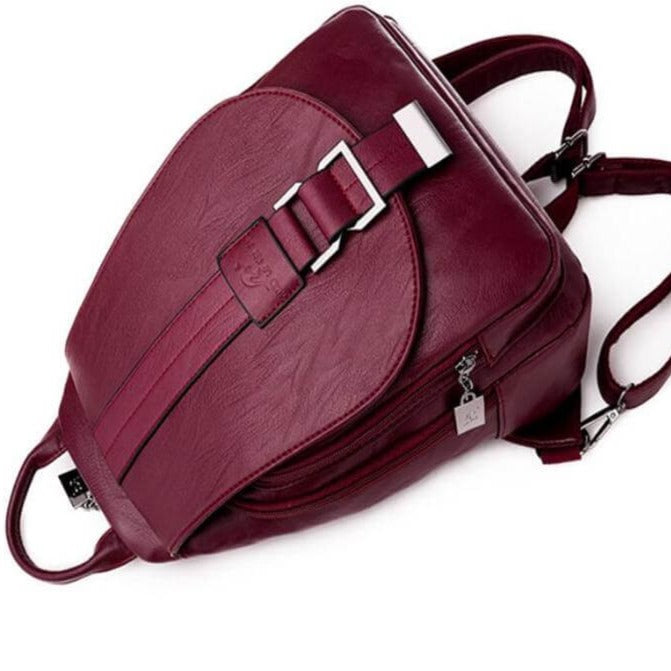 Sofia Sac à dos en cuir – Élégance intemporelle et fonctionnalité pratique