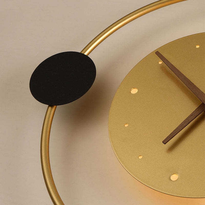 GlowTime - Horloge murale LED moderne