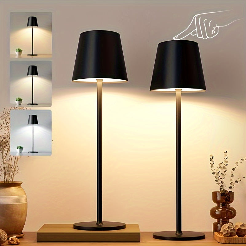 Lampe de table sans fil Glow avec fonctionnement tactile