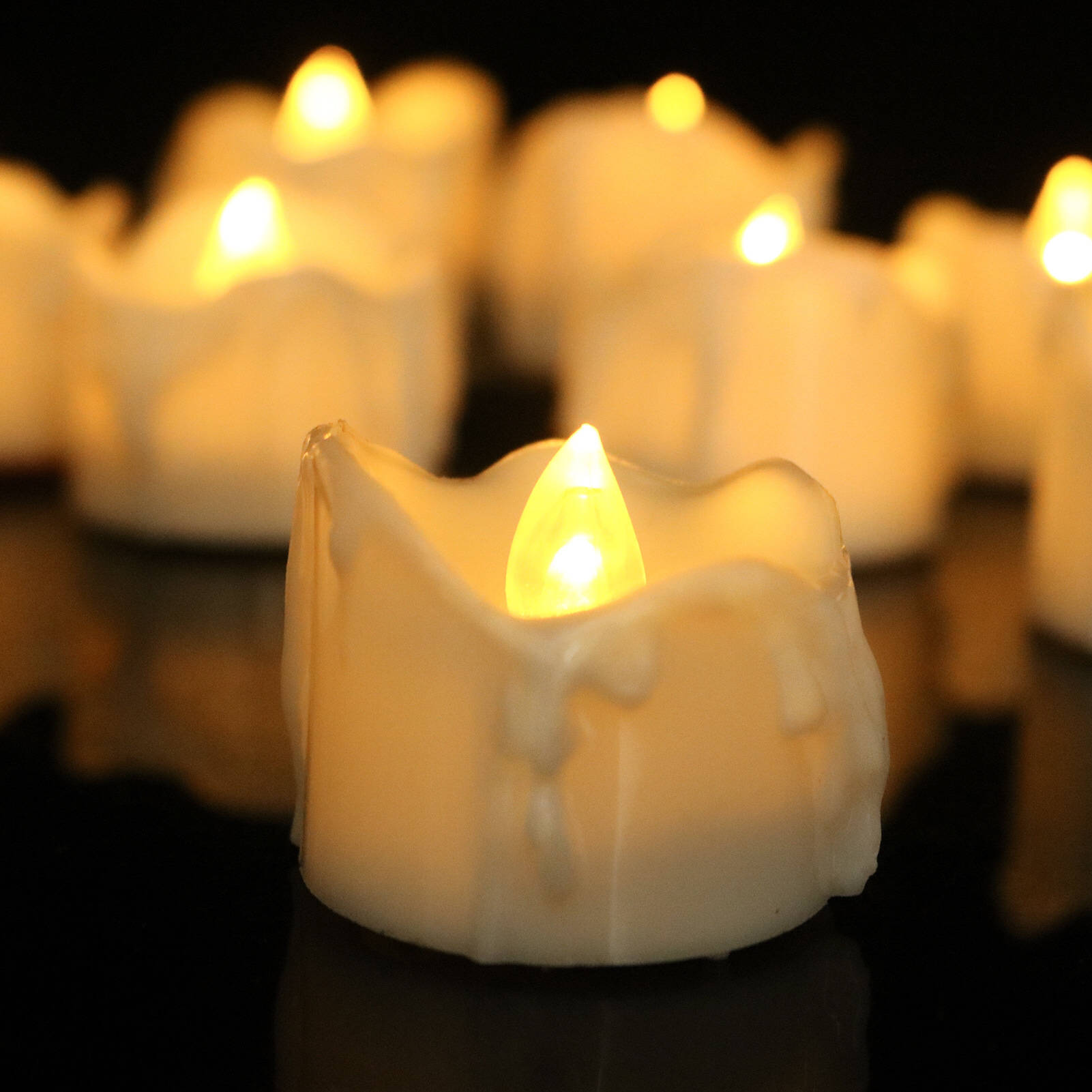 Bougies LED GlowEase avec Télécommande