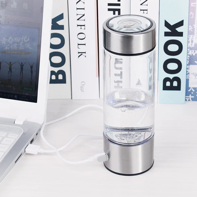 PureFlow - Bouteille de purification d'eau portable