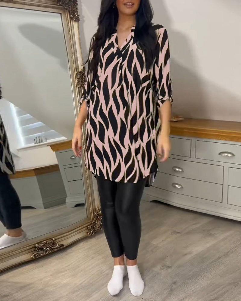 Blouse décontractée Elise en tissu léger