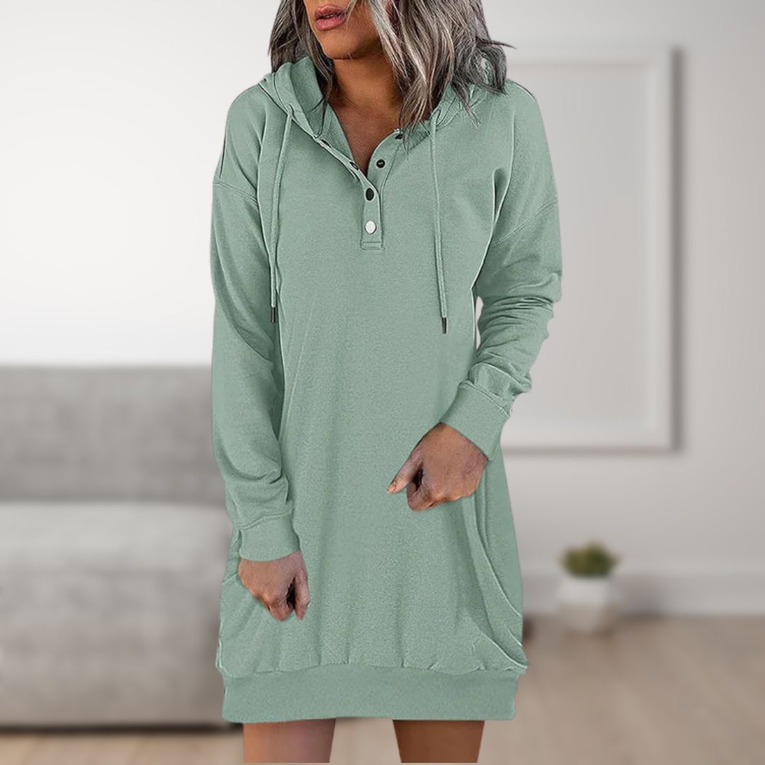 Maja - Robe à capuche confortable pour un style sans effort
