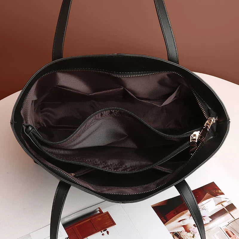 Lina - Sac à bandoulière avec grande capacité et fermeture éclair