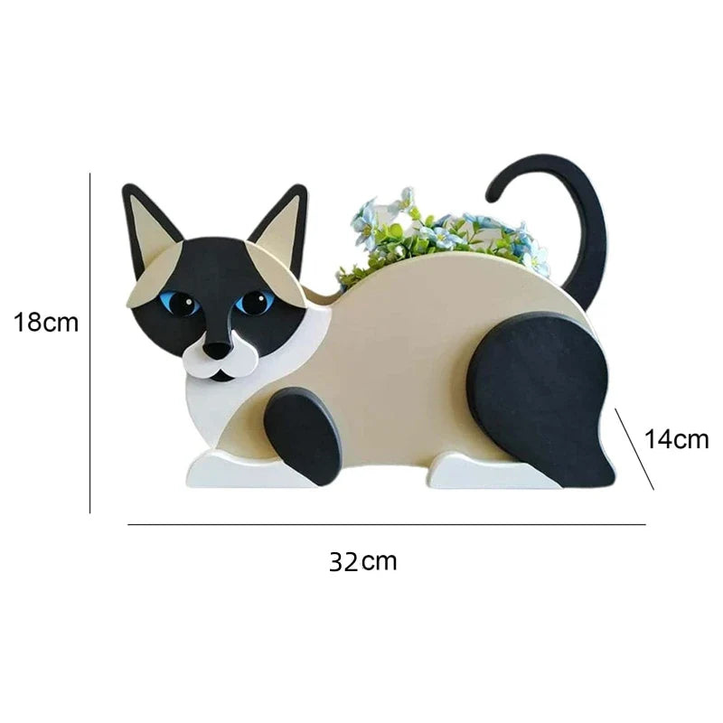 PurrPot - Jardinières décoratives en forme de chat