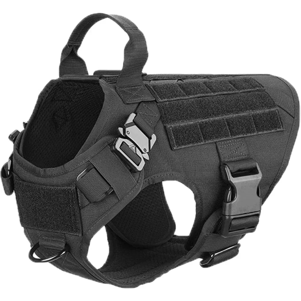 PawsSecur Taktisk Gilet pour Chiens – Harnais Anti-Tir avec Panneaux Ajustables