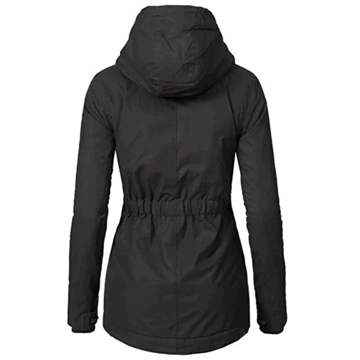 Parka d'hiver Nordic Luxe pour femmes avec capuche