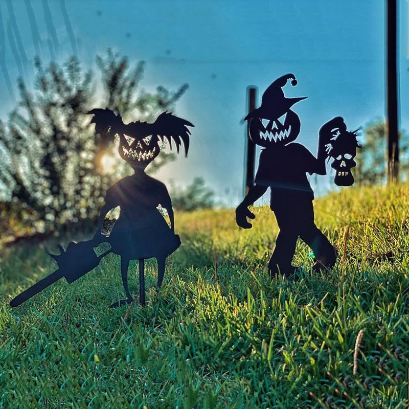 ScareSilhouette Décorations de Jardin Effrayantes
