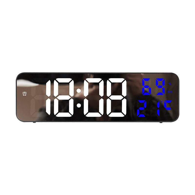 ClimaGlow Smart LED-montre – Vue d'ensemble du temps et du climat