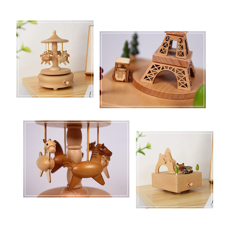 HolzLuxe Décoration en Bois Naturel pour Intérieur Moderne