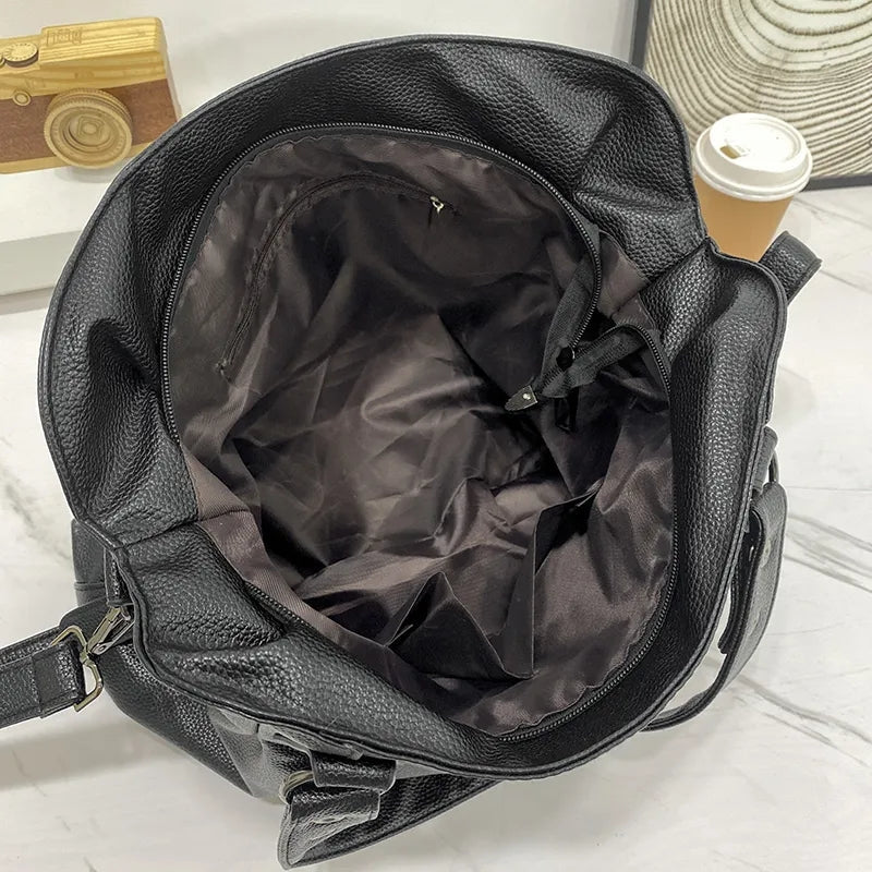 Ethel - Sac à main large sans effort avec clous