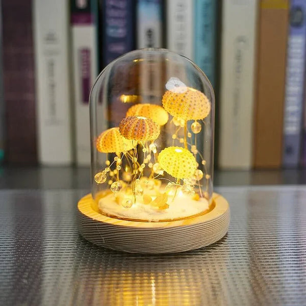 SeaGlow - Lampe de nuit unique en forme de méduse