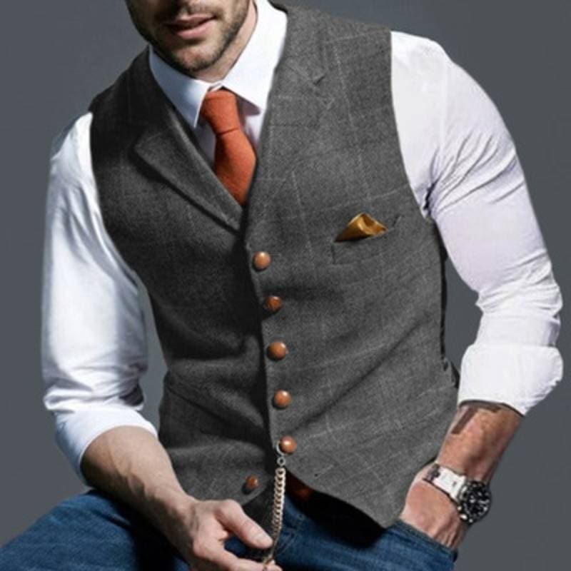 Kenny - Gilet sophistiqué pour hommes