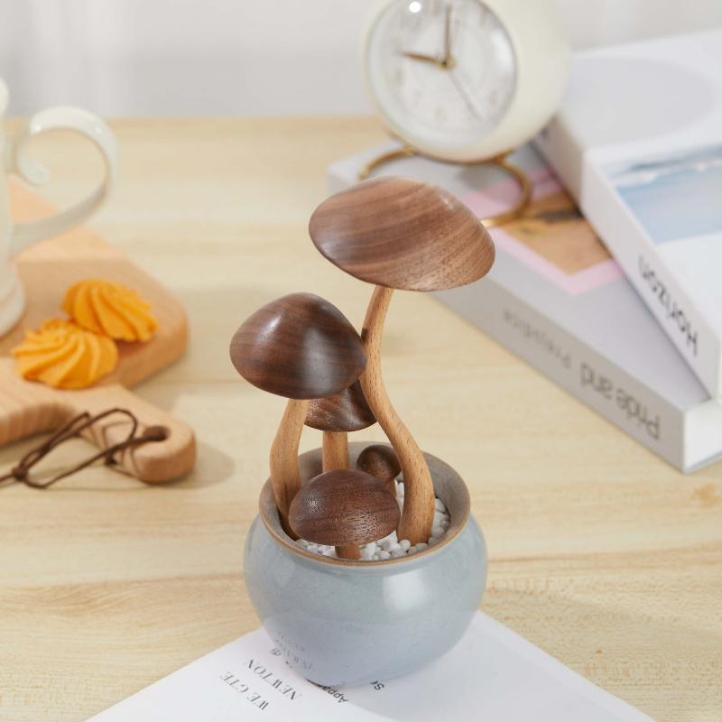 Décoration intérieure WhimsiShroom – Arrangement ludique de champignons