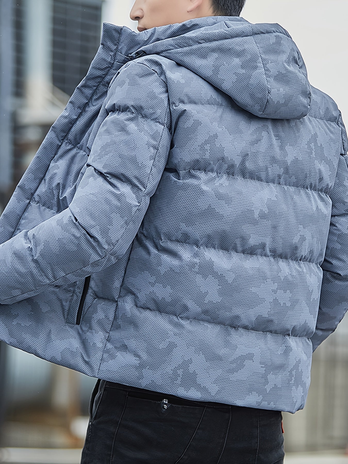 Nick | Veste matelassée à capuche avec poches