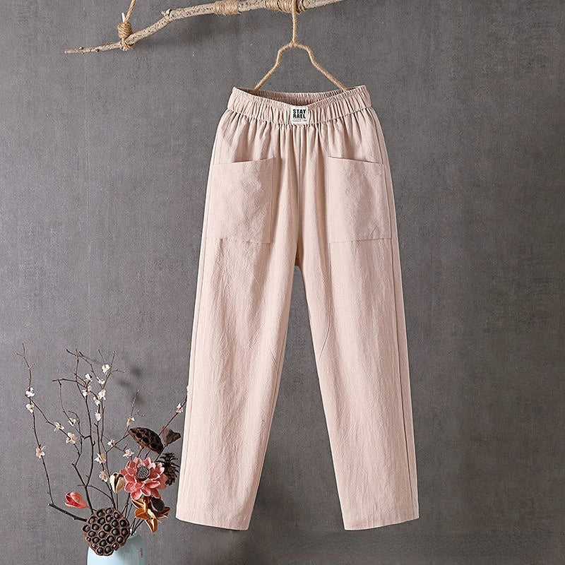 Lou - Pantalon droit confortable au quotidien