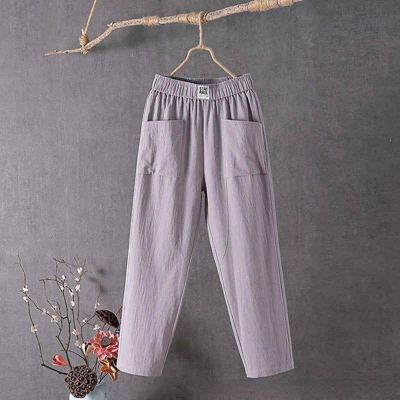 Lou - Pantalon droit confortable au quotidien