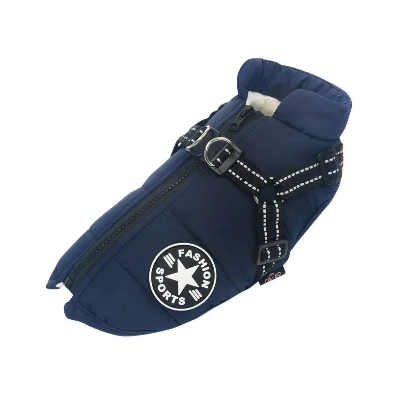 GoldPaw - Veste pour chien matelassée avec harnais intégré pour Golden Retrievers