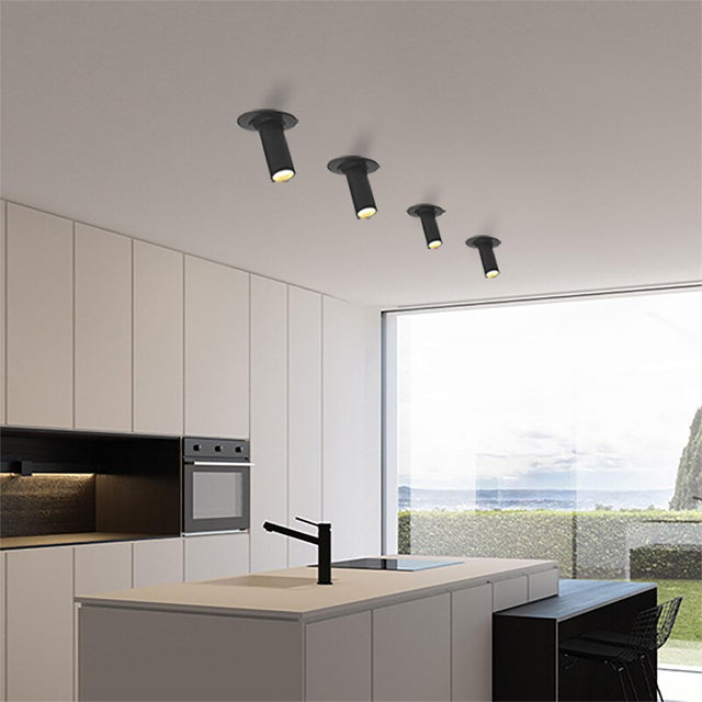 LuxeBeam - Projecteur LED en cylindre pour une élégance moderne