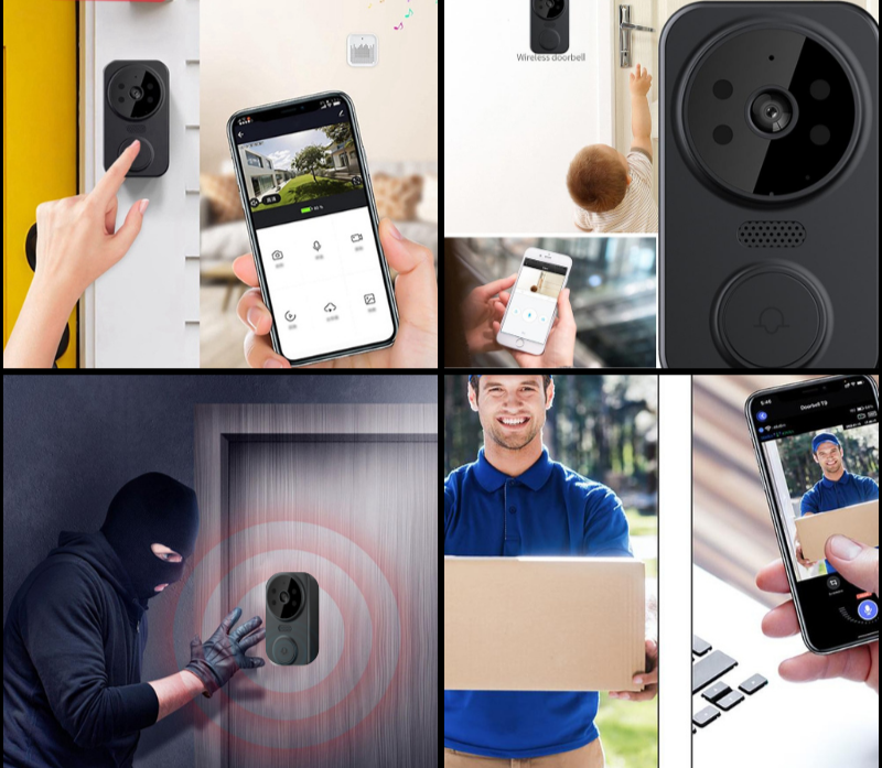 Sonnette Wi-Fi intelligente pour une sécurité optimale