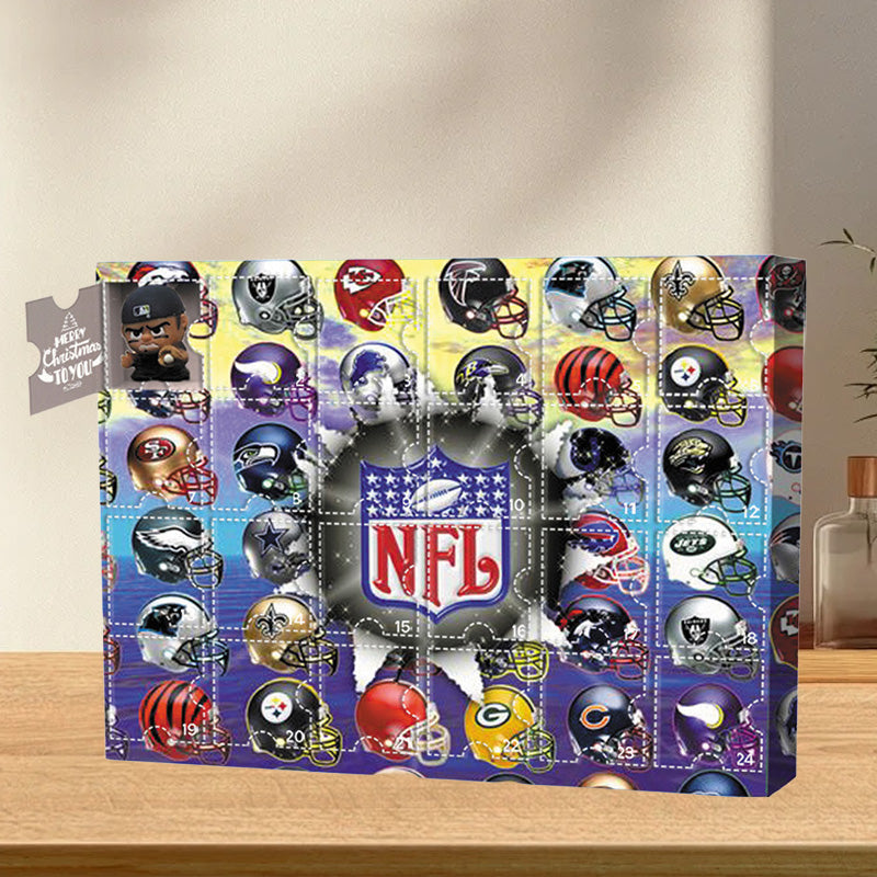 Calendrier de l'Avent NFL NY - celui avec 24 petites fenêtres