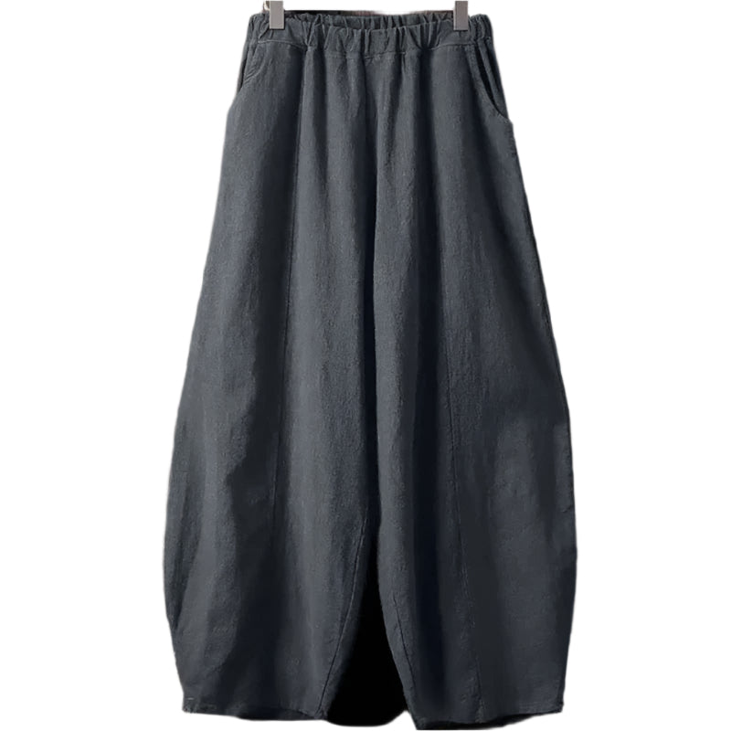 Lina - Pantalons larges décontractés avec poches