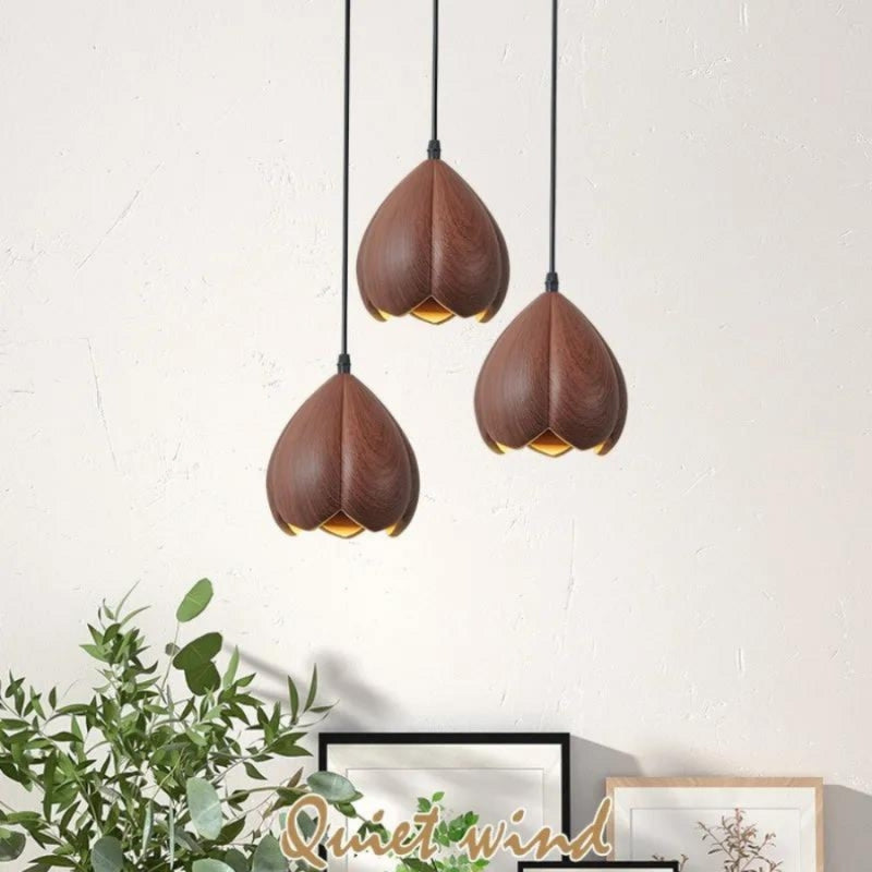 BellAura – Élégante suspension en forme d'horloge pour un éclairage doux
