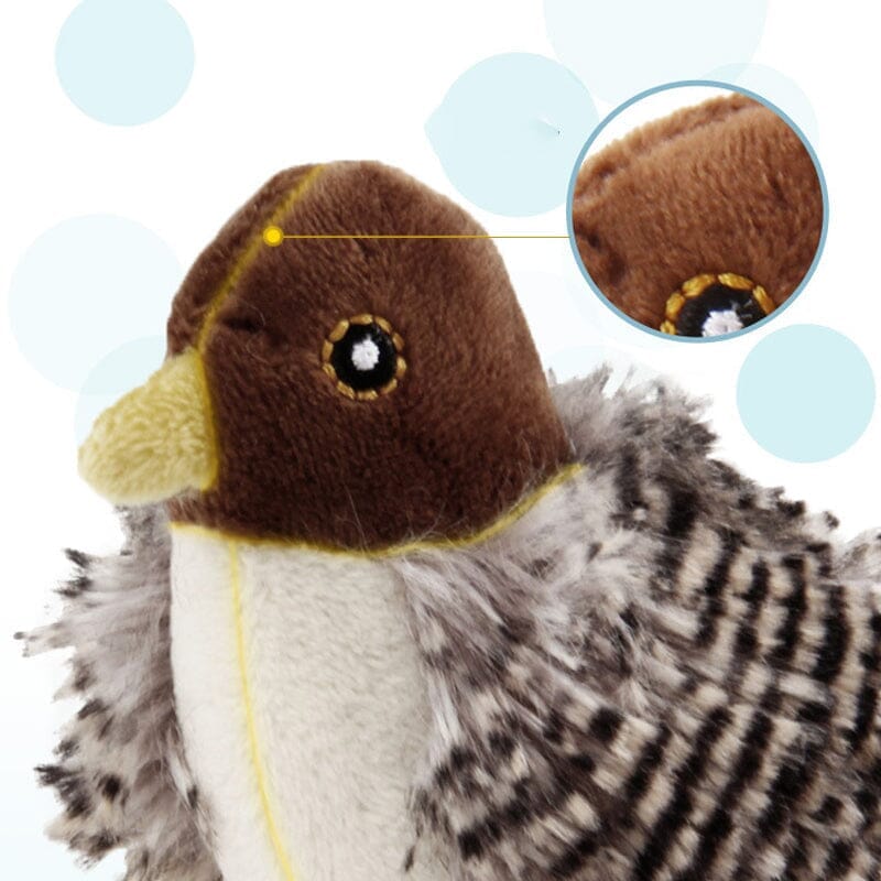 Jouet pour chat - Oiseau qui piaule en simulation