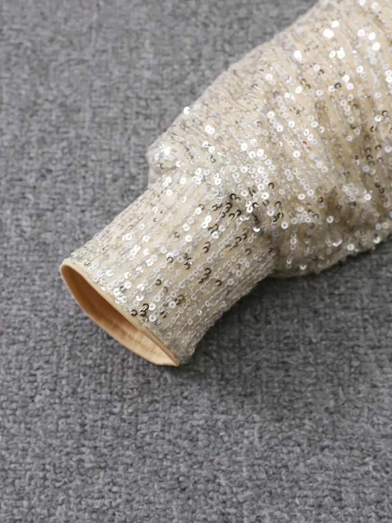 Robe scintillante Alana avec sequins