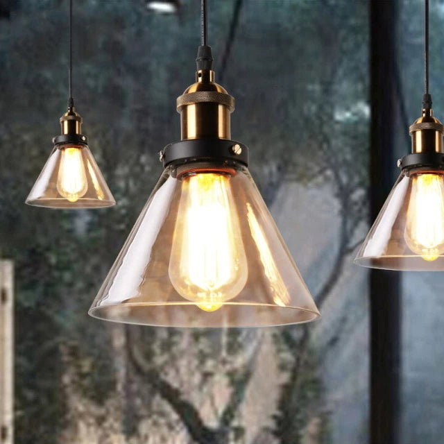EchoLite - Pendentif en verre antique pour des espaces modernes