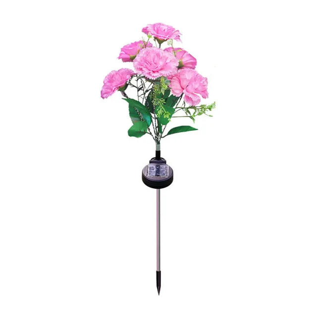 Lampe de jardin SolarBloom – Lampe solaire résistante aux intempéries