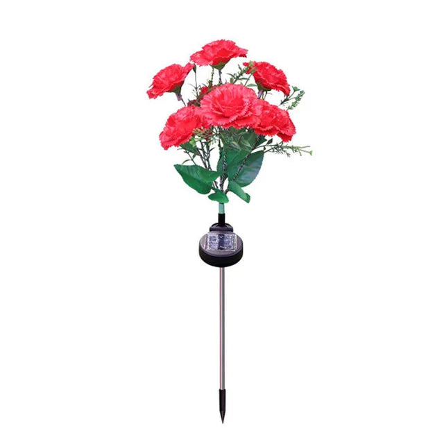 Lampe de jardin SolarBloom – Lampe solaire résistante aux intempéries