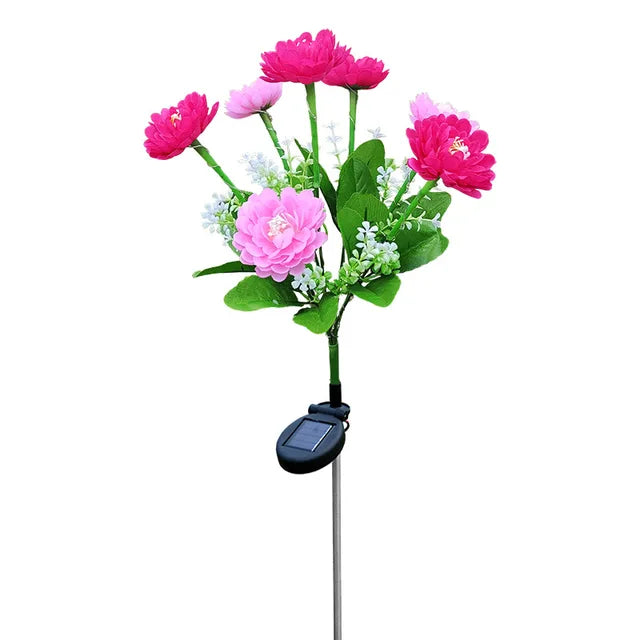 Lampe de jardin SolarBloom – Lampe solaire résistante aux intempéries