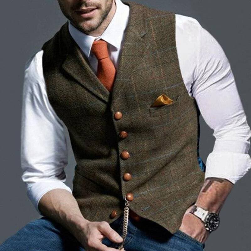 Kenny - Gilet sophistiqué pour hommes