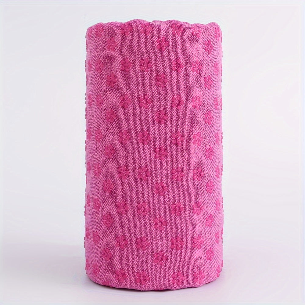 Tapis de yoga antidérapant - Pliable et lavable