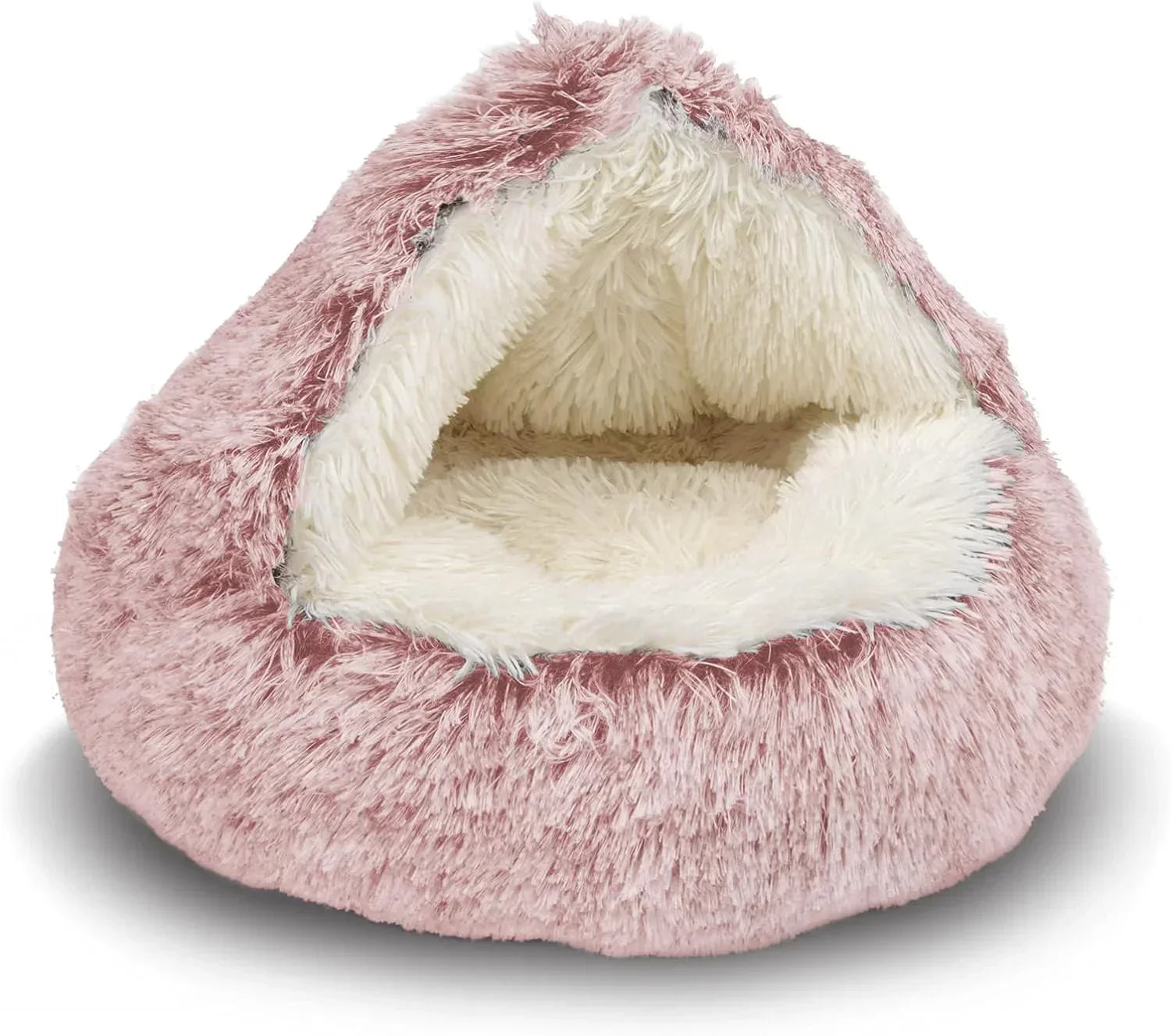 CozyHaven - Lit d'hiver de luxe pour animaux de compagnie