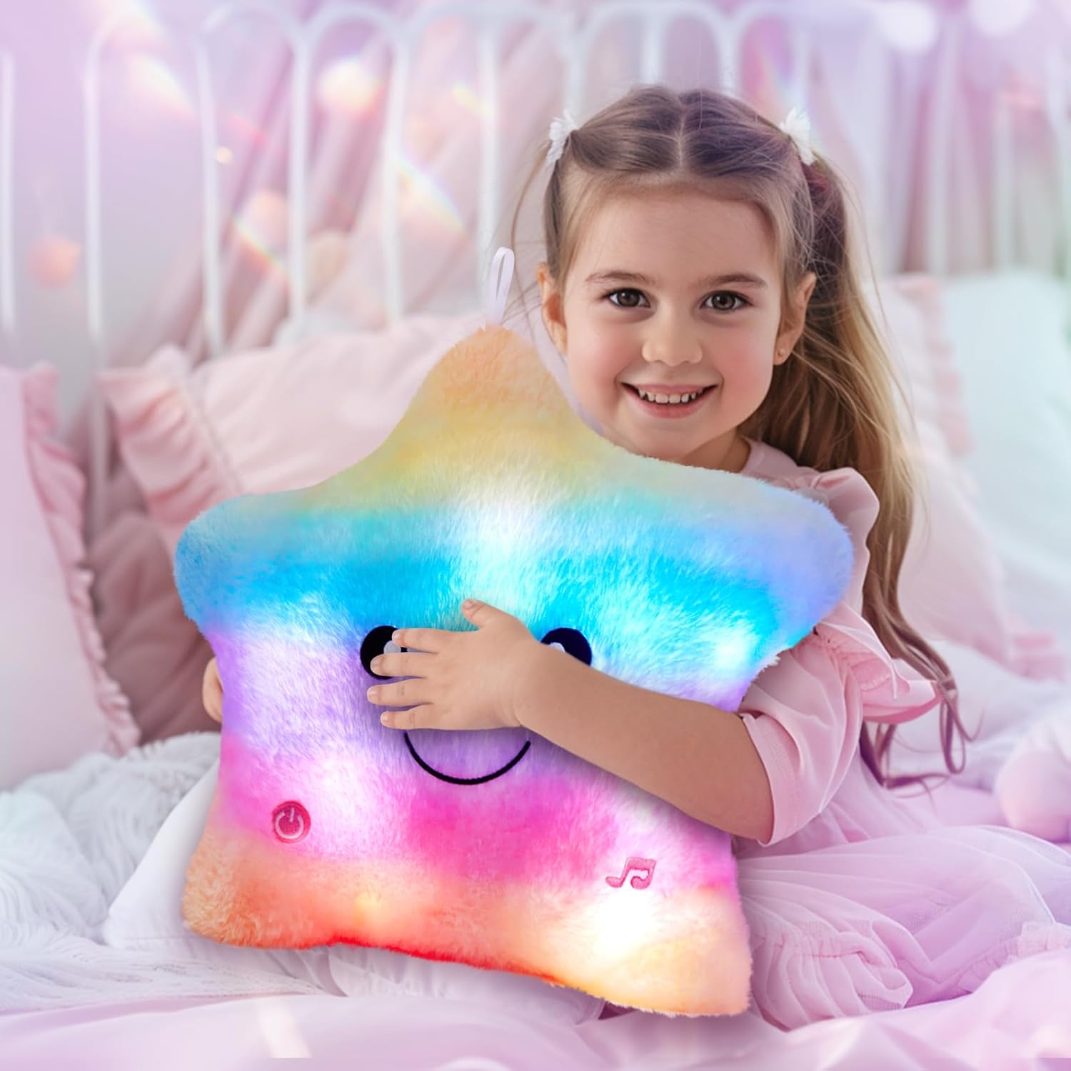 Veilleuse en peluche StjerneGlow – Peluche douce
