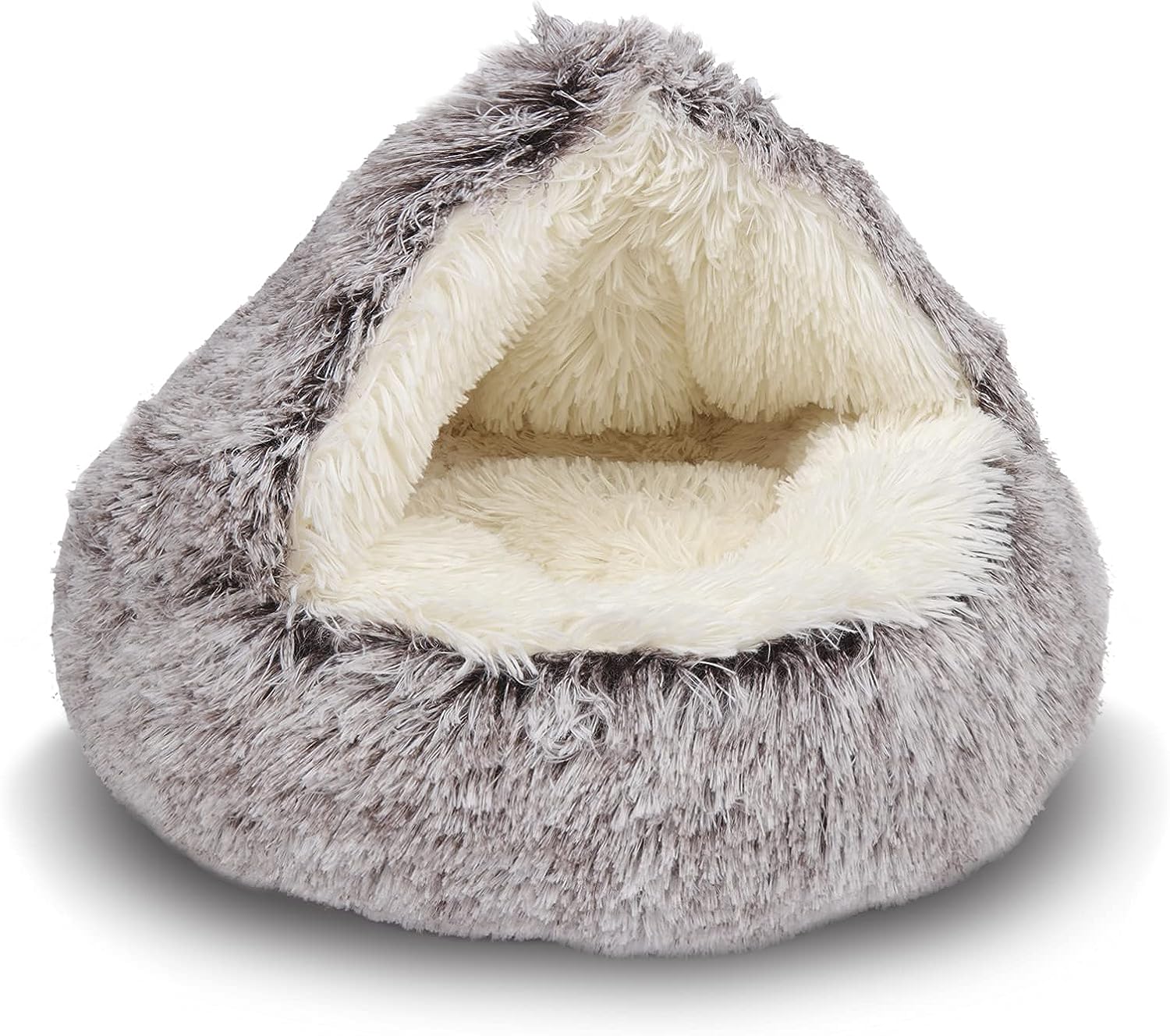 CozyHaven - Lit d'hiver de luxe pour animaux de compagnie