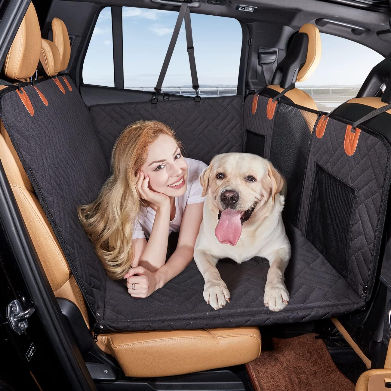 PawShield - Housse de siège arrière de voiture pour animaux de compagnie